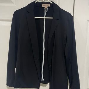 Philosophy Black Stretch Blazer Size 8